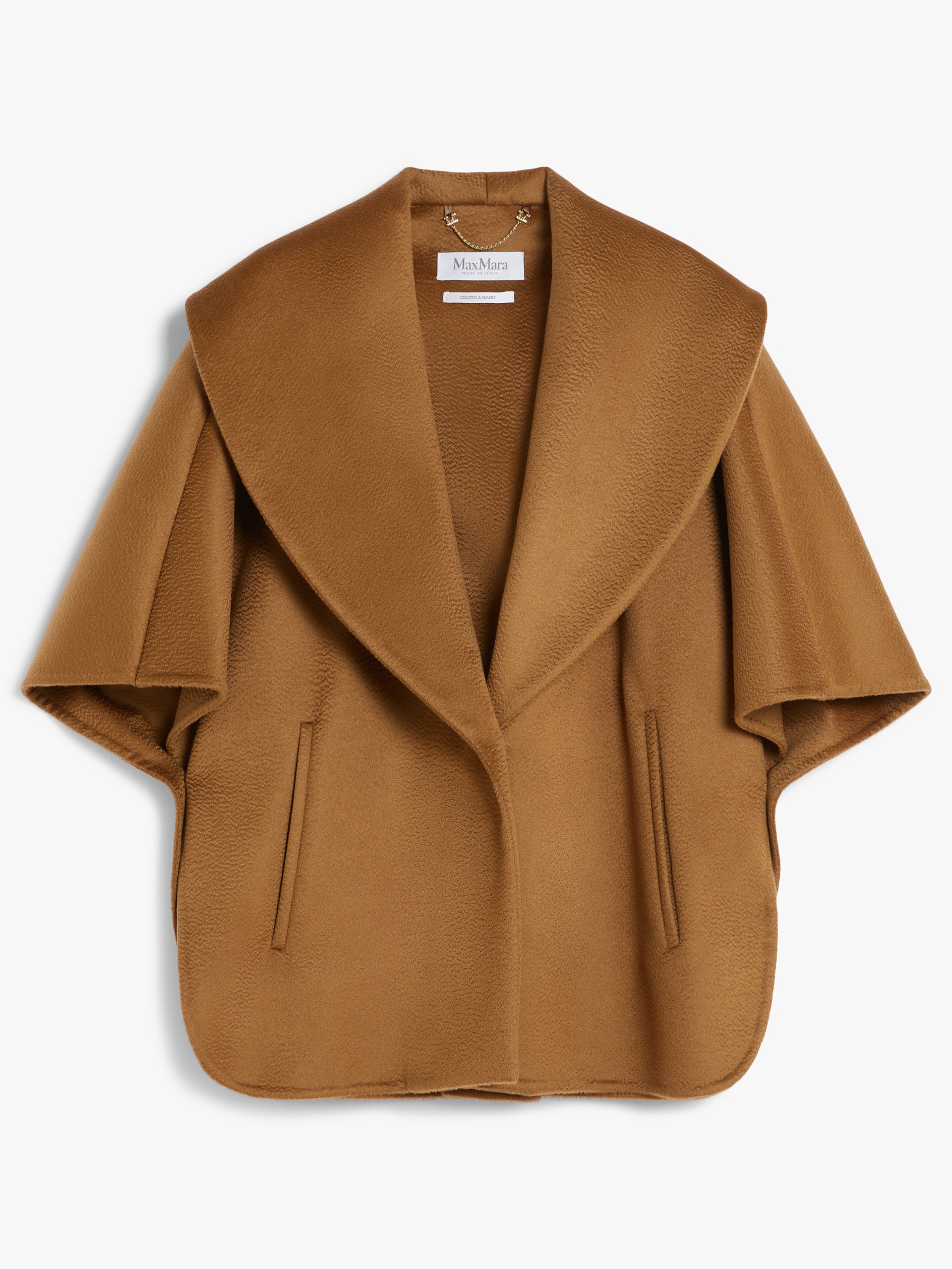 VIP【送料関税込】MAX MARA CASHMERE CAPE Max Mara POTENTE Oversized cashmere cape | REVERSIBLE
