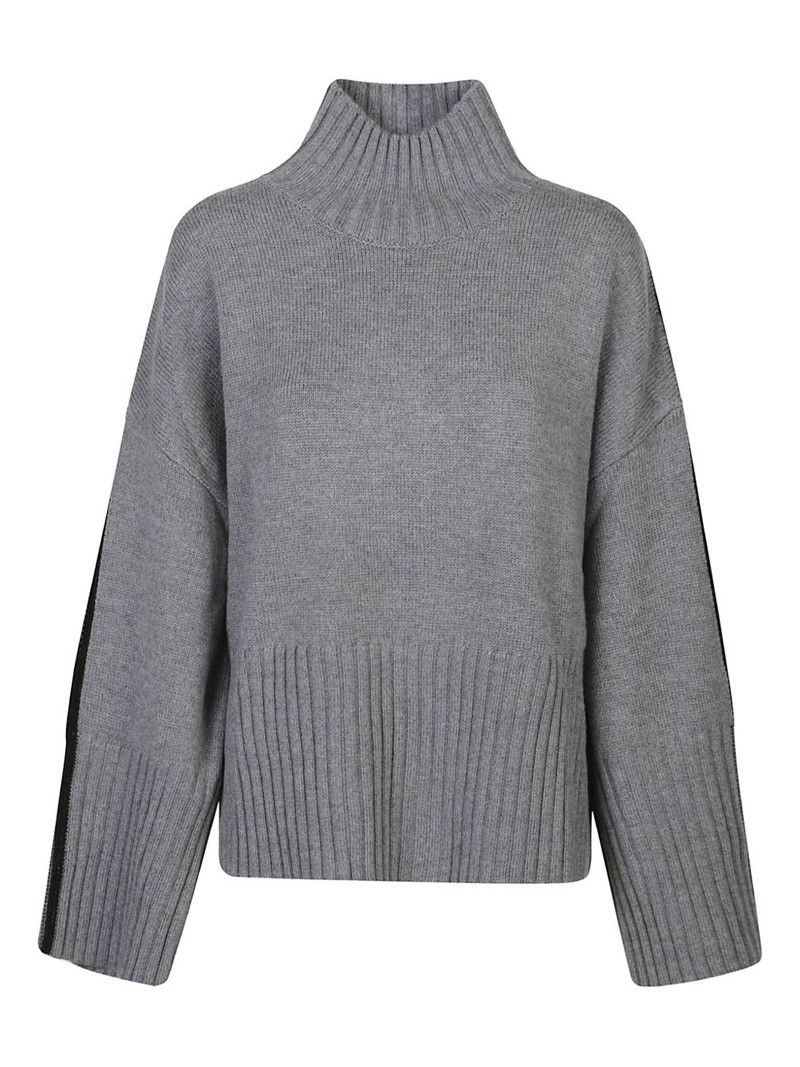 side-stripe sweater 1