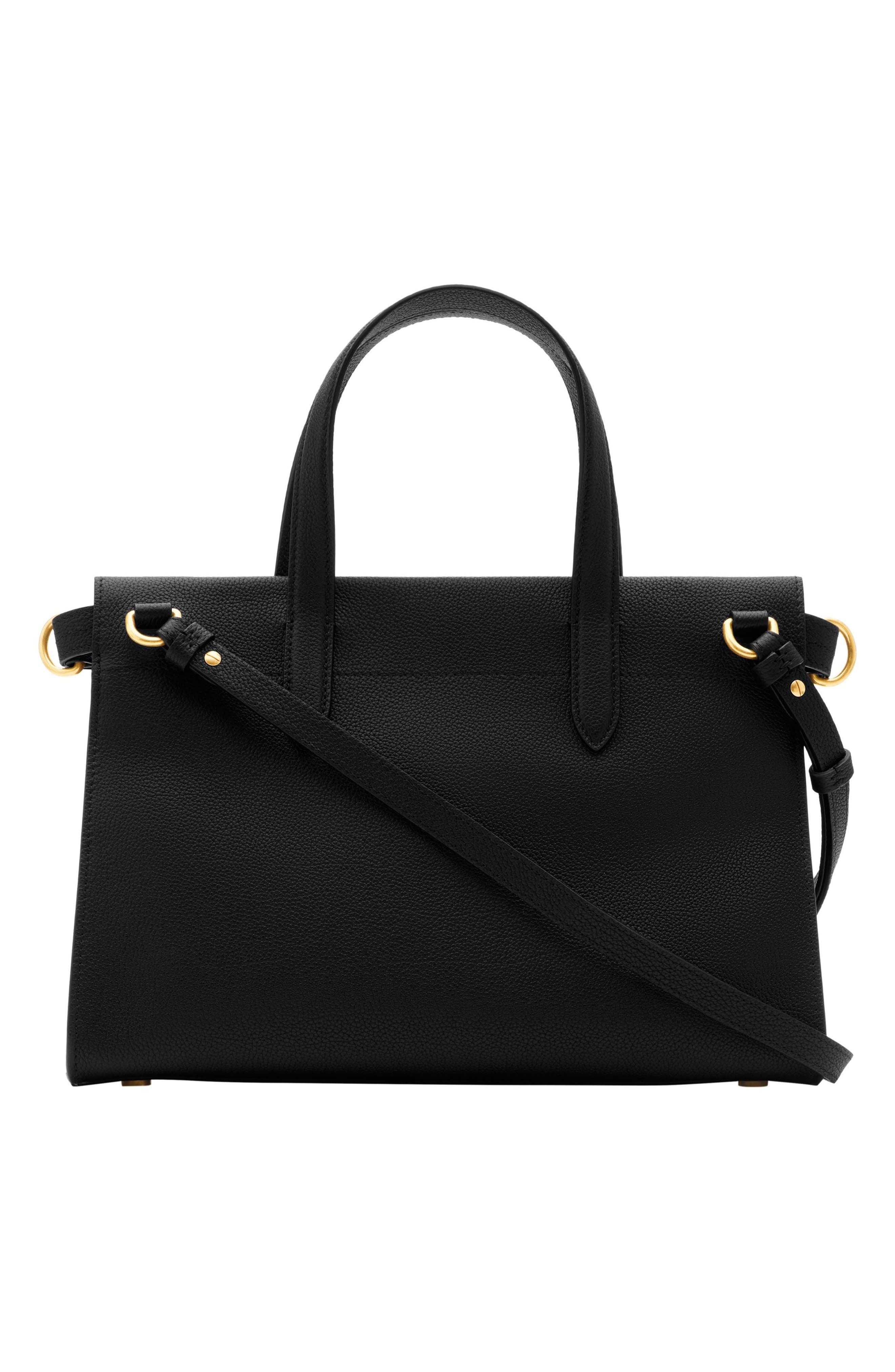 burberry Small Cotswolds Leather Tote in Black at Nordstrom - 2
