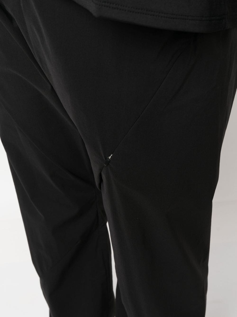 zip-details flared trousers - 5