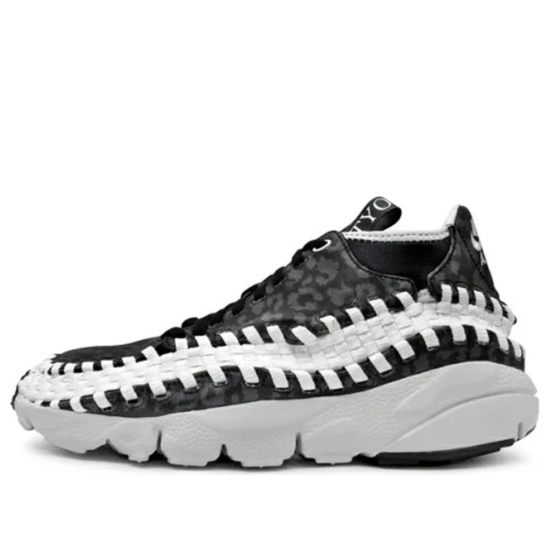 Nike Air Footscape Woven Chukka x mita sneakers 'Black Leopard/White' 443686-003 - 1