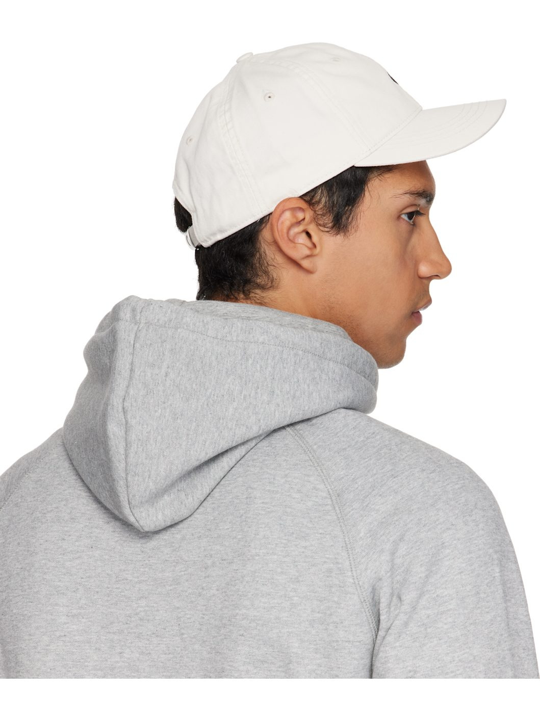 White Madison Logo Cap - 3