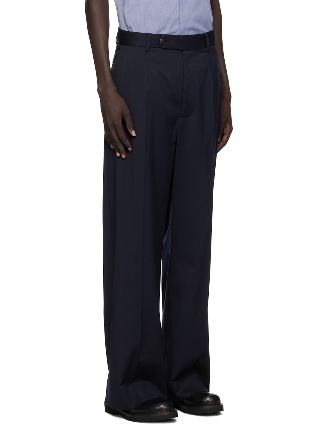 Navy Humphrey Trousers - 2