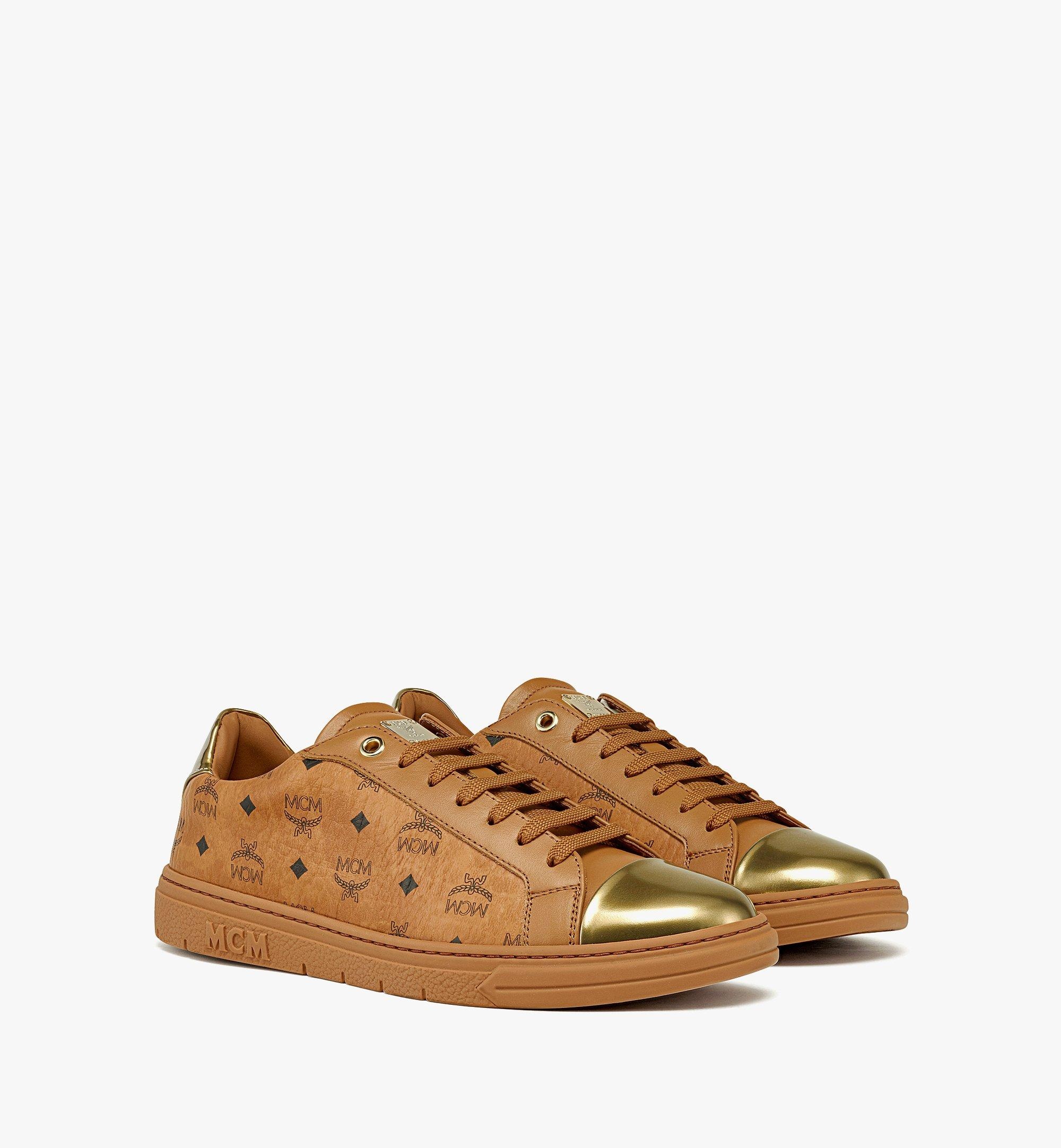 MCM Terrain Lo Sneakers in Visetos mcm REVERSIBLE