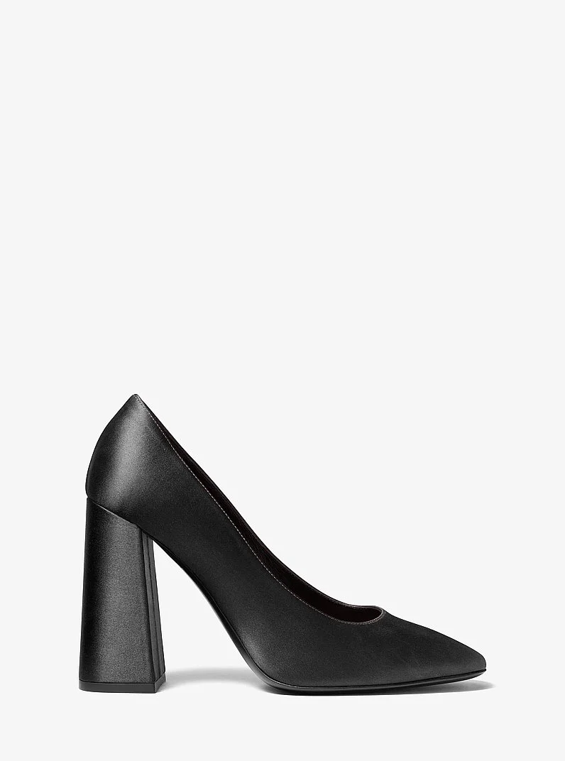 Anna Satin Pumps - 1