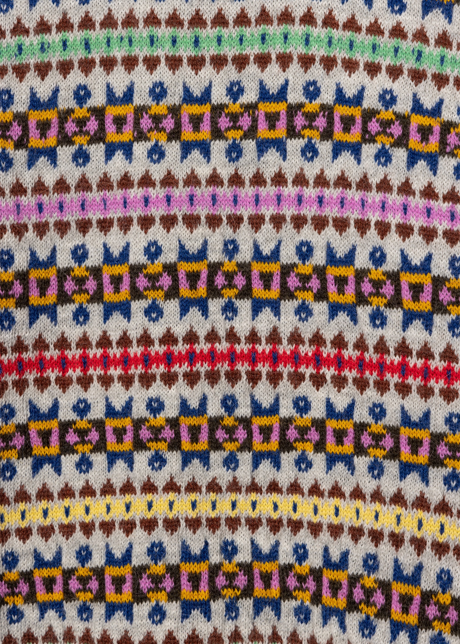 Fairisle Alpaca & Virgin Wool Sweater - 3