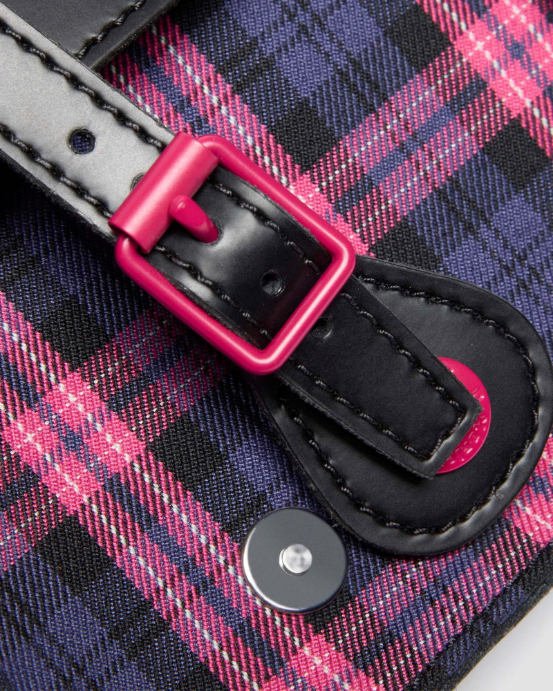 7 INCH SATCHEL PINK TARTAN SATCHEL 3