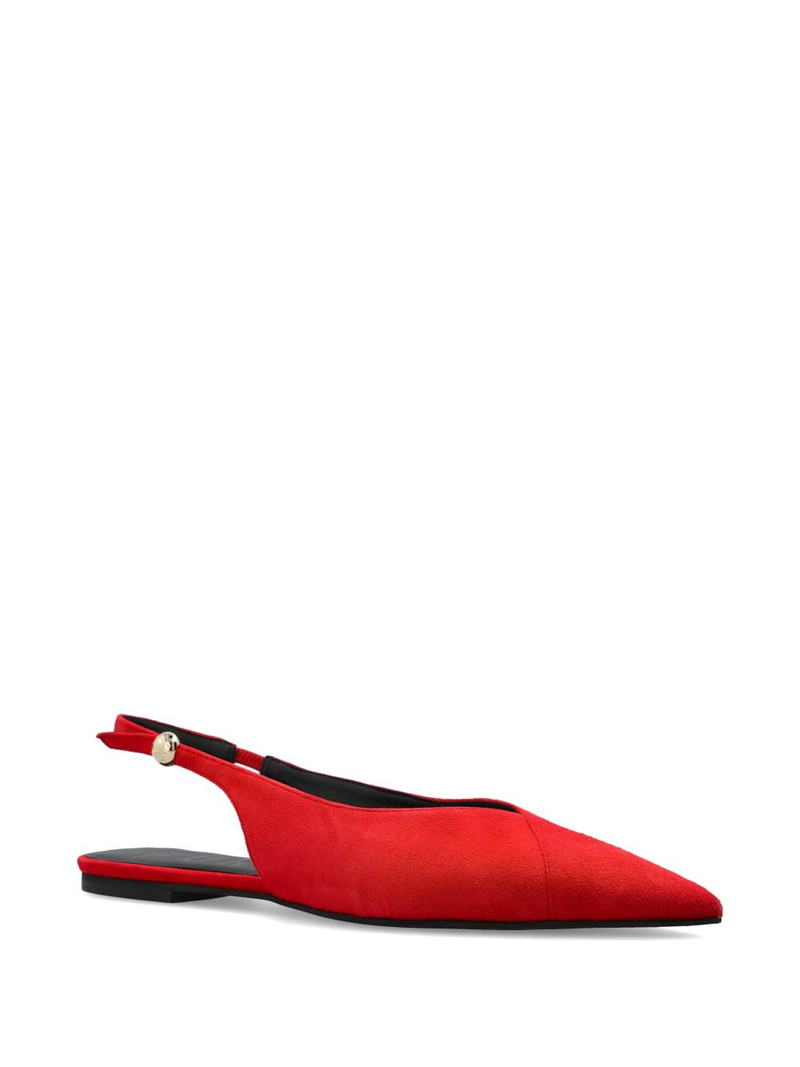 FURLA Sfera pointed-toe leather pumps outlook