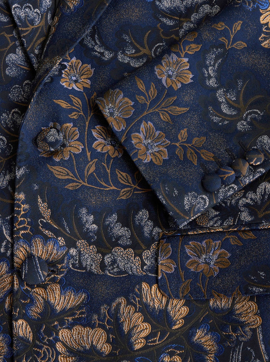 FLORAL JACQUARD JACKET - 7