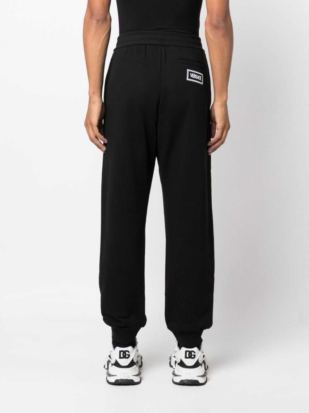 logo-embroidered track pants - 4
