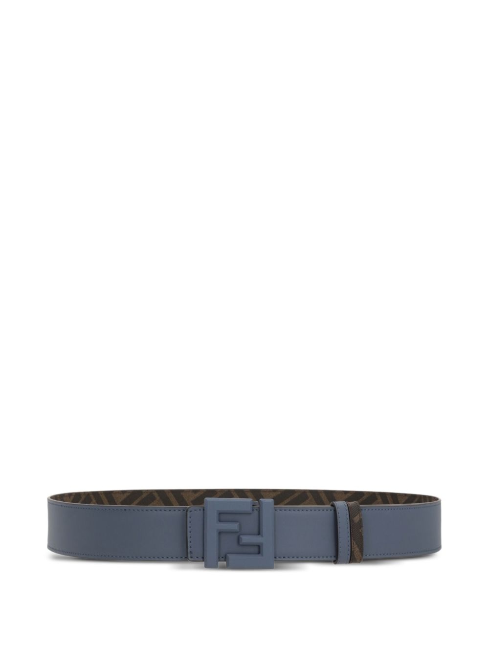 FF-logo leather belt - 1