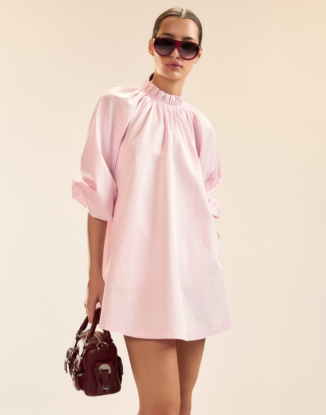 Macaron Mini Shift Dress - 8