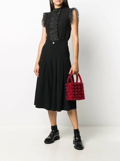 GUCCI high-waisted pleated culottes outlook