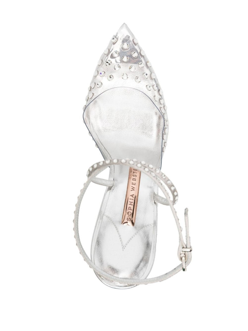 100mm Paloma crystal-embellished pumps 4