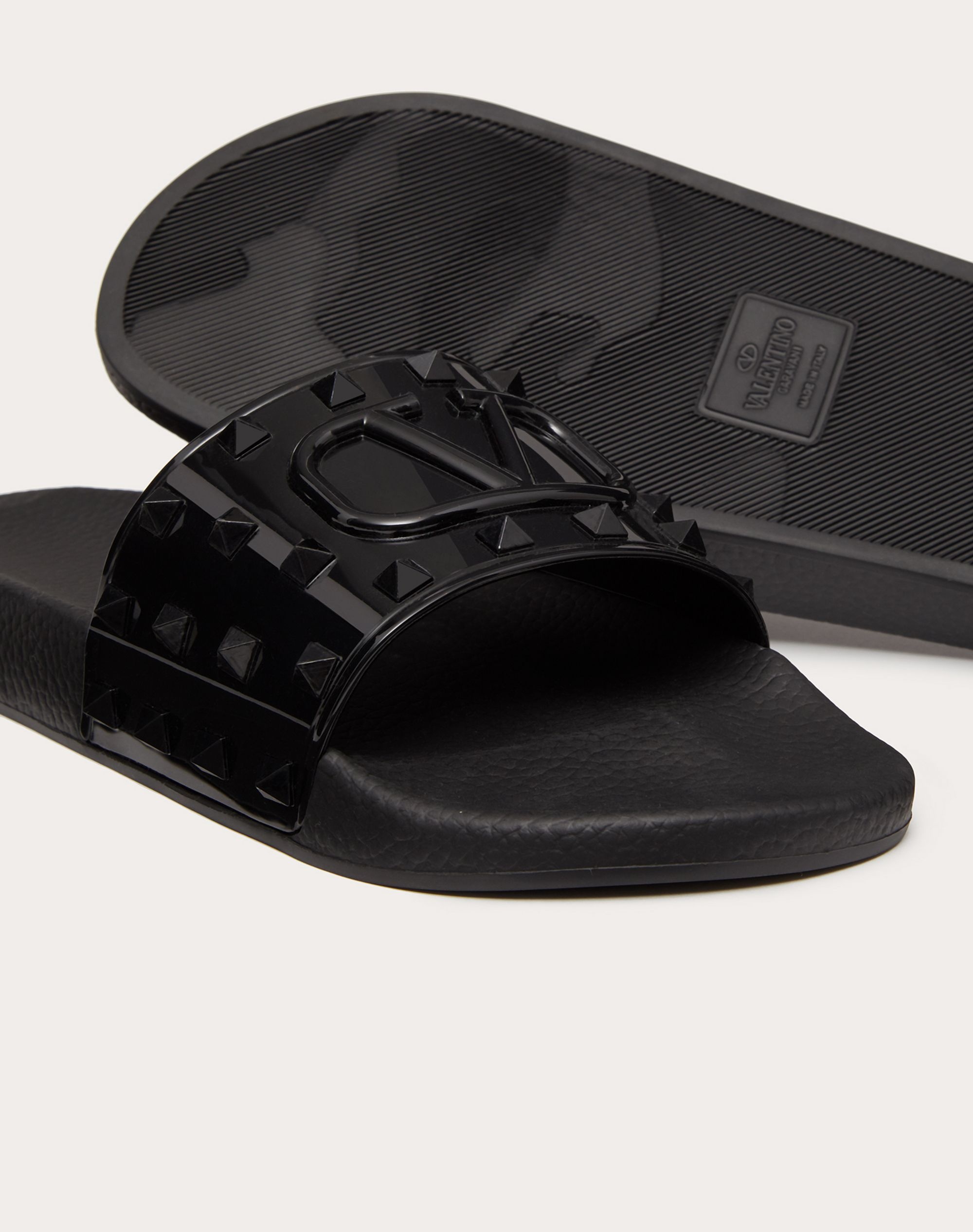 RUBBER SUMMER VLOGO SIGNATURE SLIDE SANDAL - 5