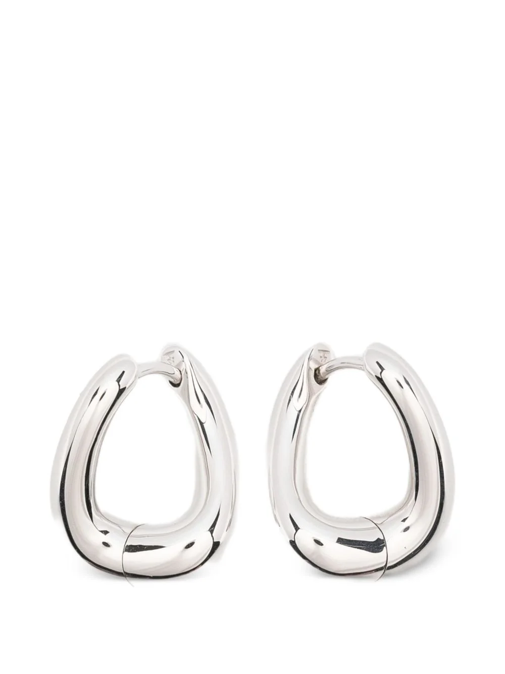 Twist hoop earrings - 1