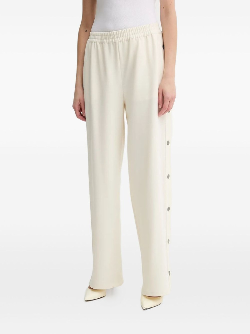 Josta elastic-waist button-detail track pants 1