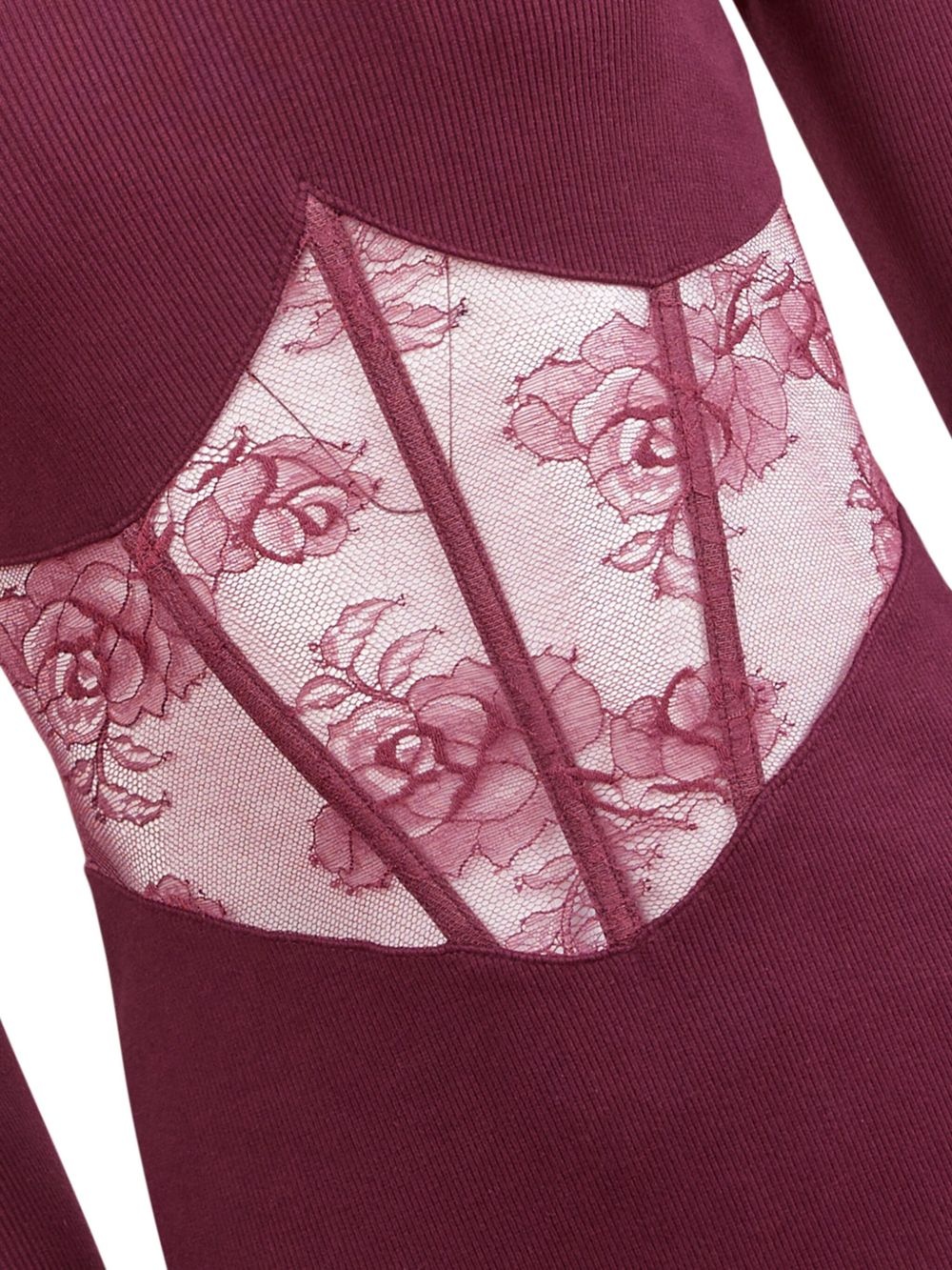 Bouquet Lace Boned dress - 2