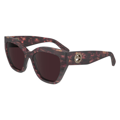 Longchamp Sunglasses Havana Red - OTHER outlook