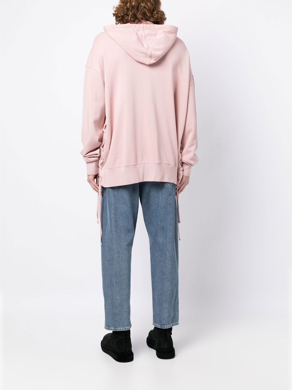 logo-print zip-up hoodie - 4