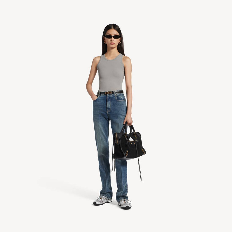 BALENCIAGA Women's Tank Top in Grey outlook