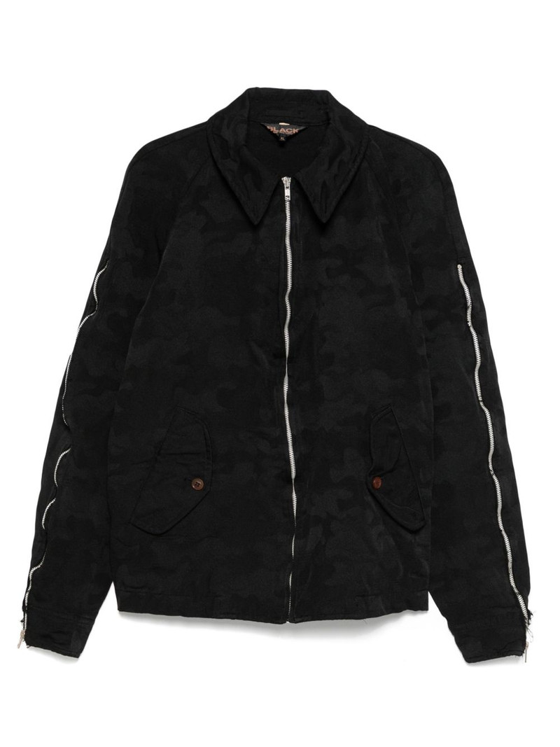patterned-jacquard jacket 1