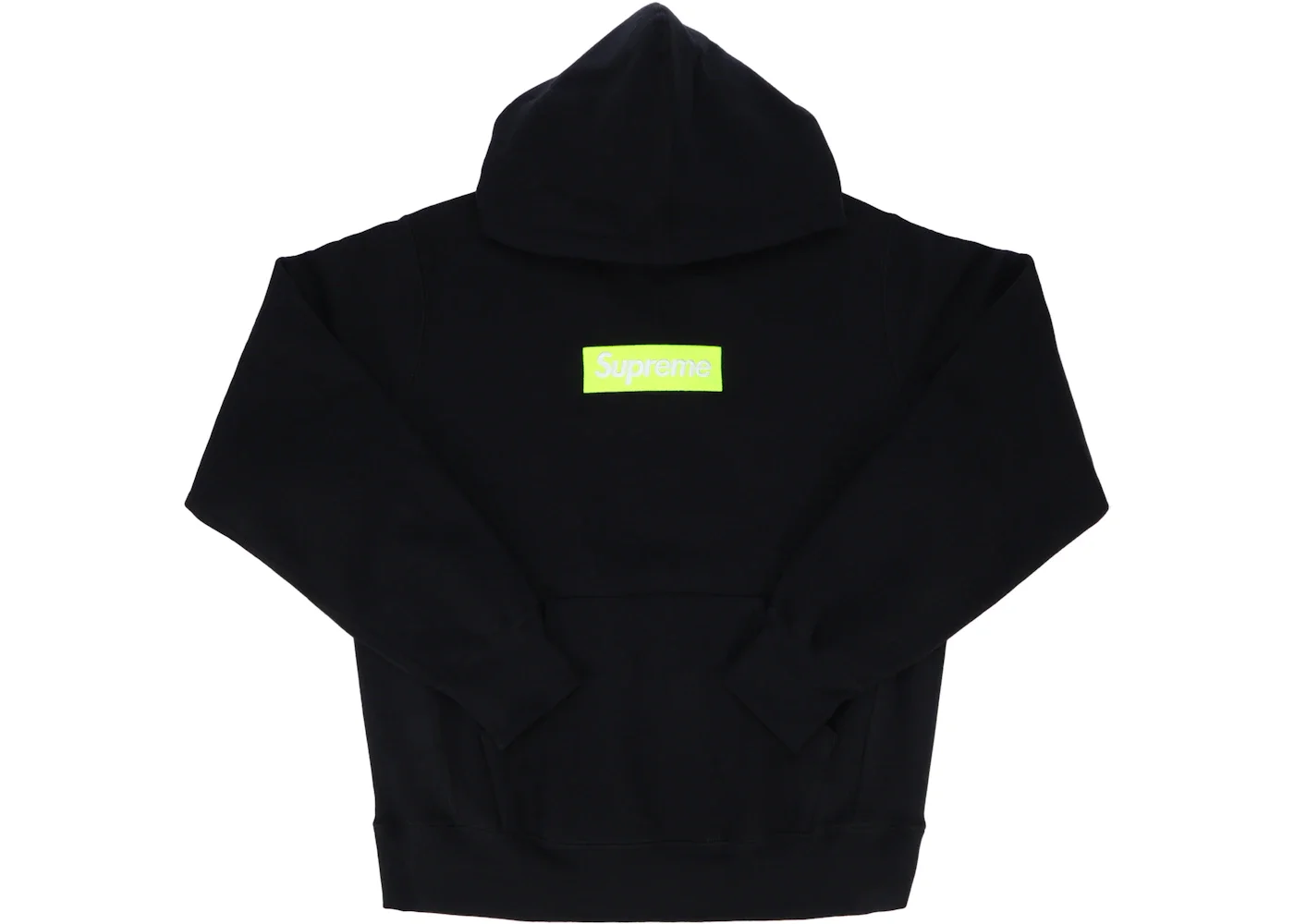 Supreme Box Logo Hooded Sweatshirt (FW17) Black - 1