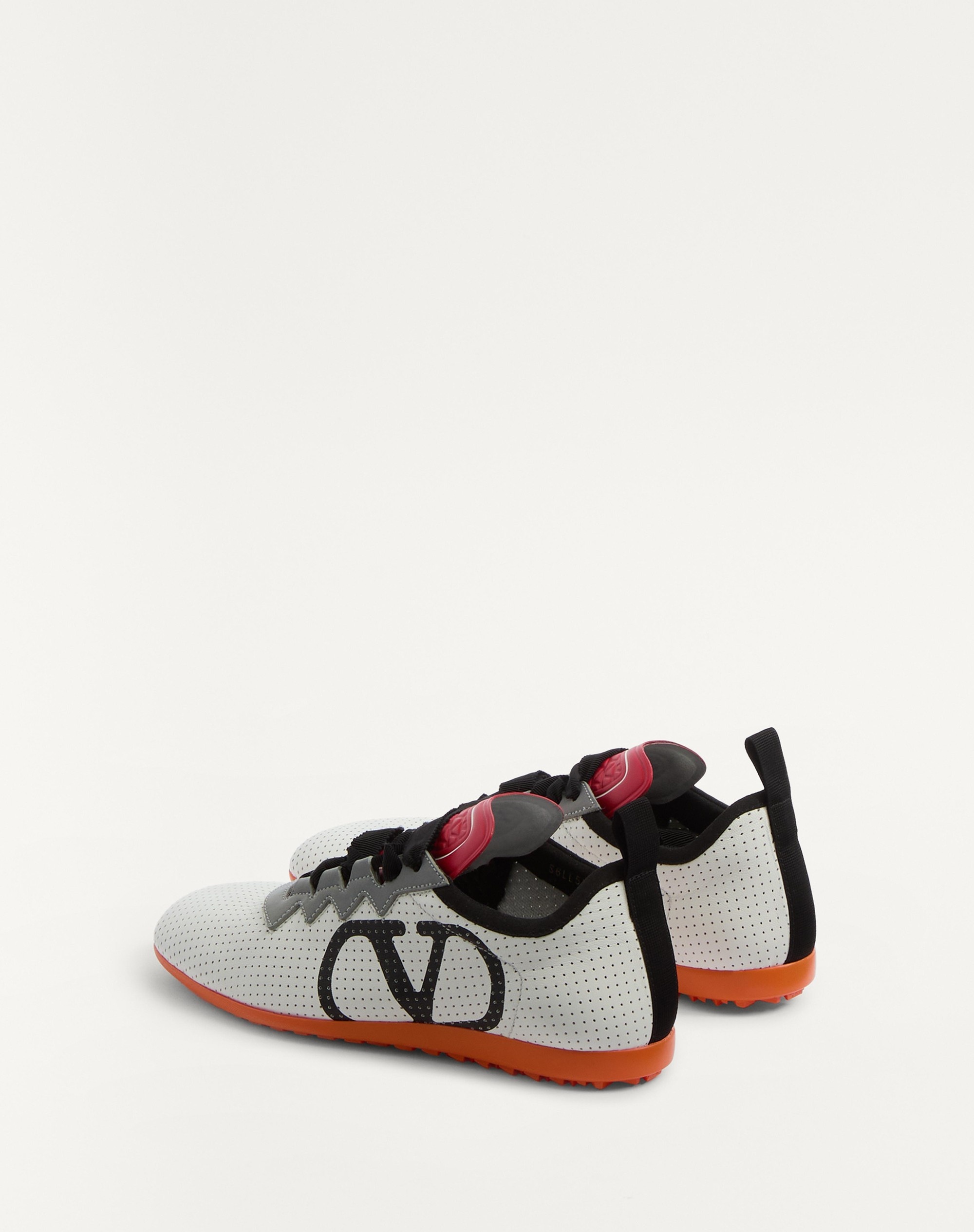CHROMATHON SNEAKER IN PERFORATED NAPPA - 5