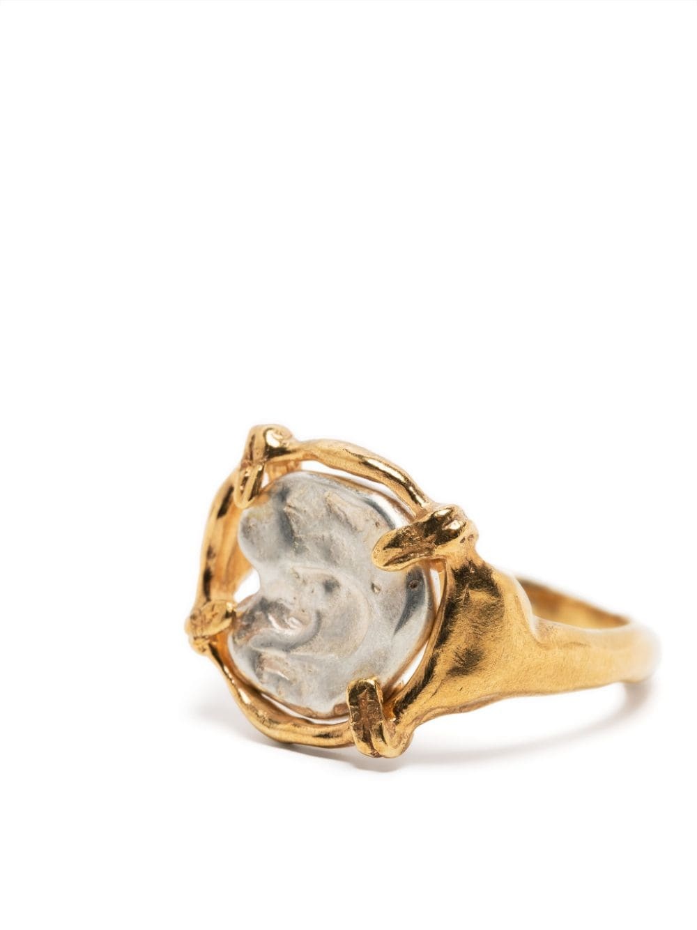 The Gilded Frame sterling silver ring - 3