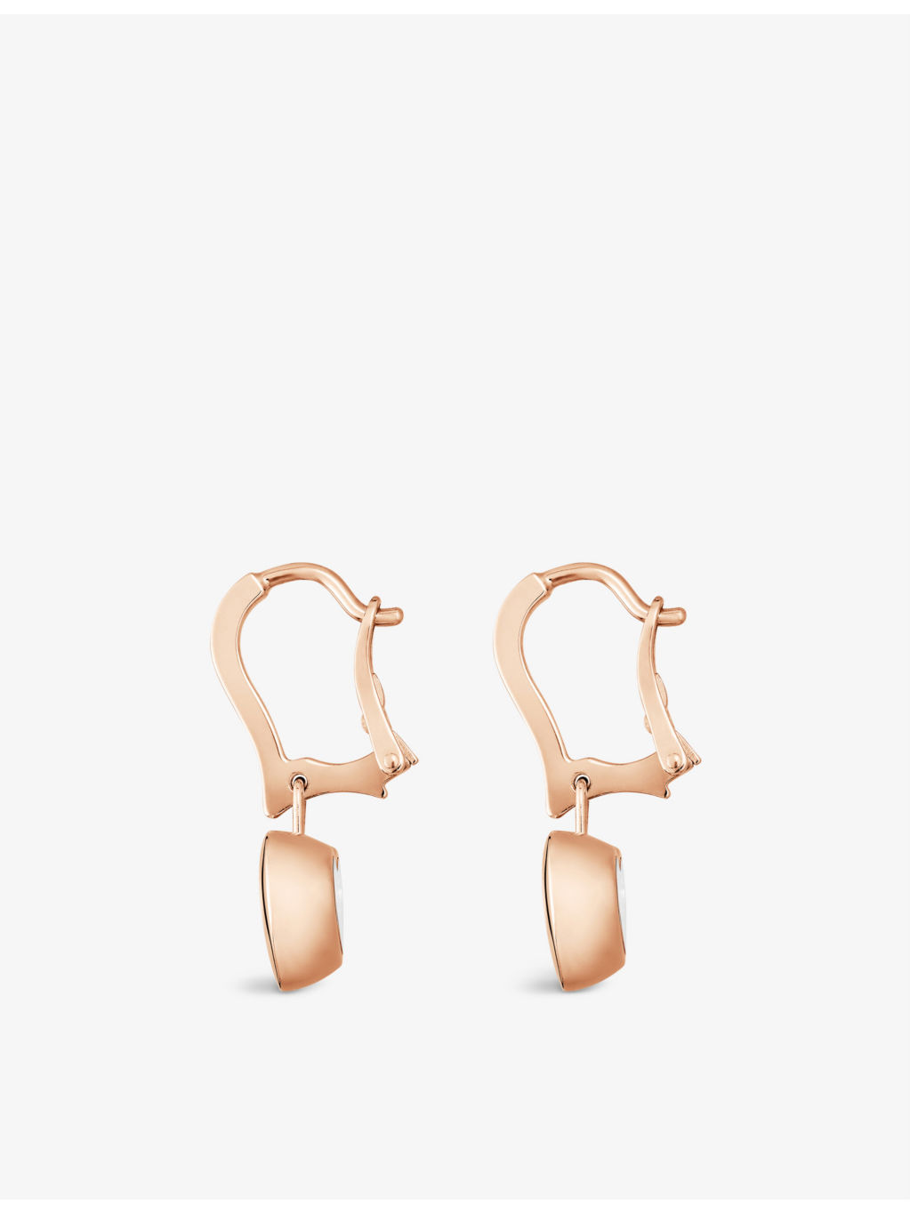 Happy Diamonds 18ct rose-gold and 0.10ct diamond earrings - 4