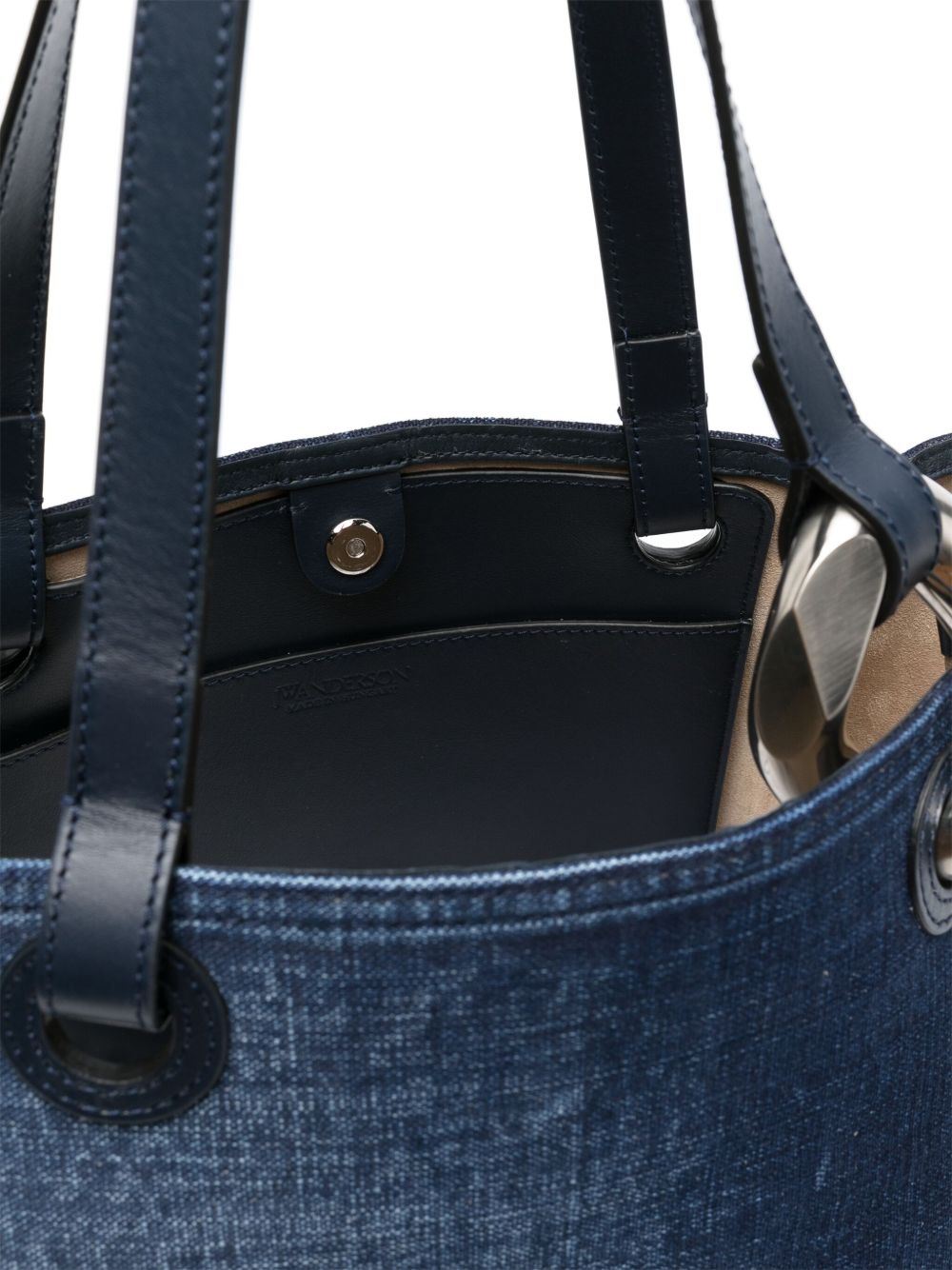 denim tote bag - 5
