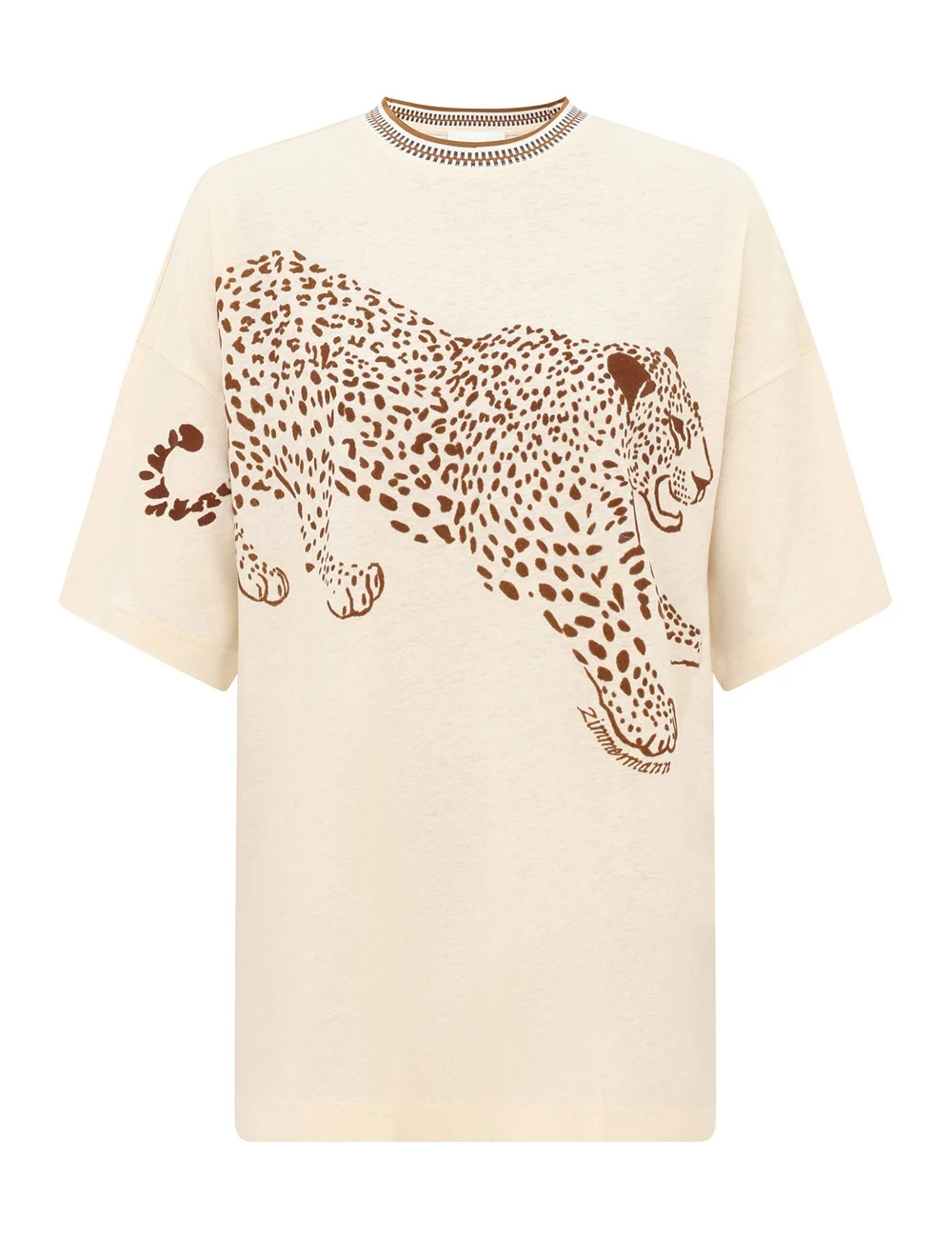 FAIRLIGHT FLOCKED TEE - 1