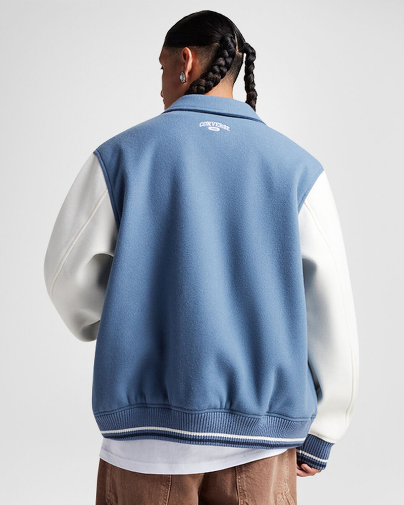"C" Retro Varsity Jacket 3