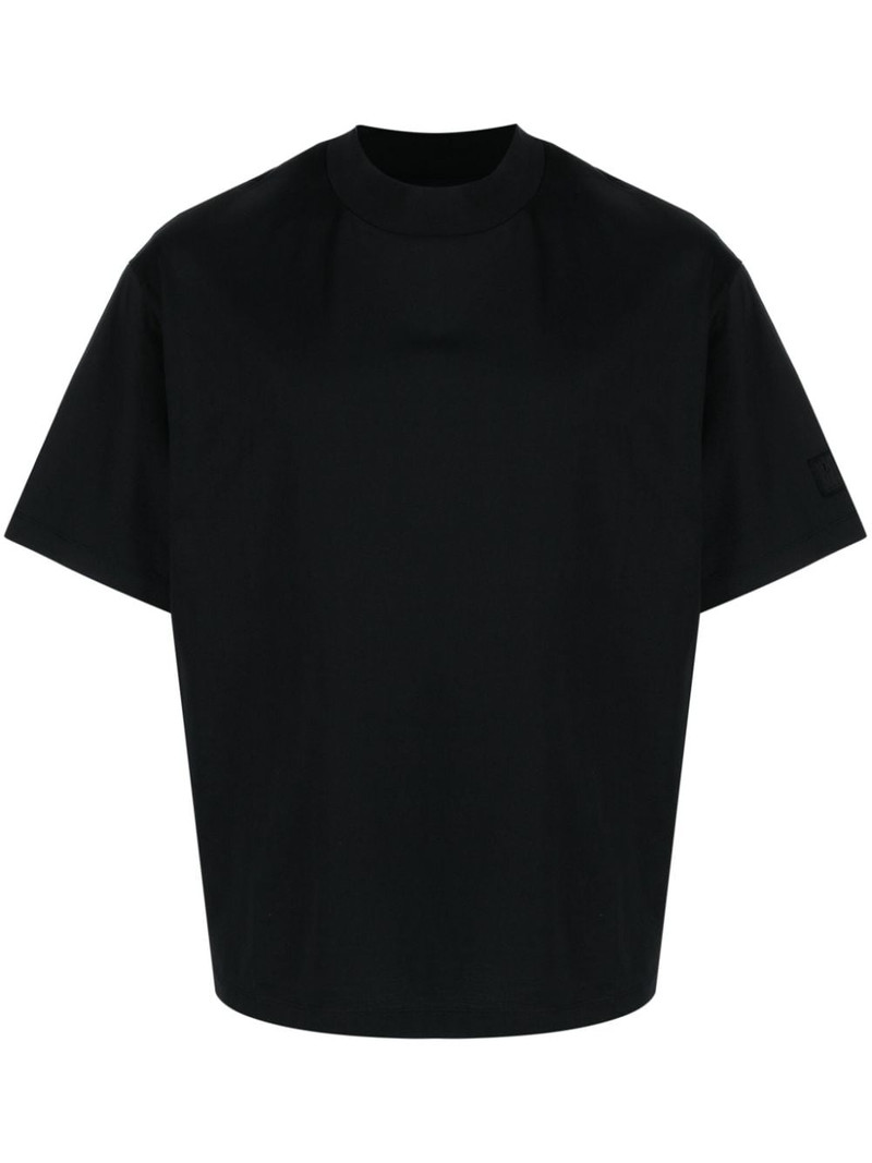 crew-neck cotton T-shirt 1