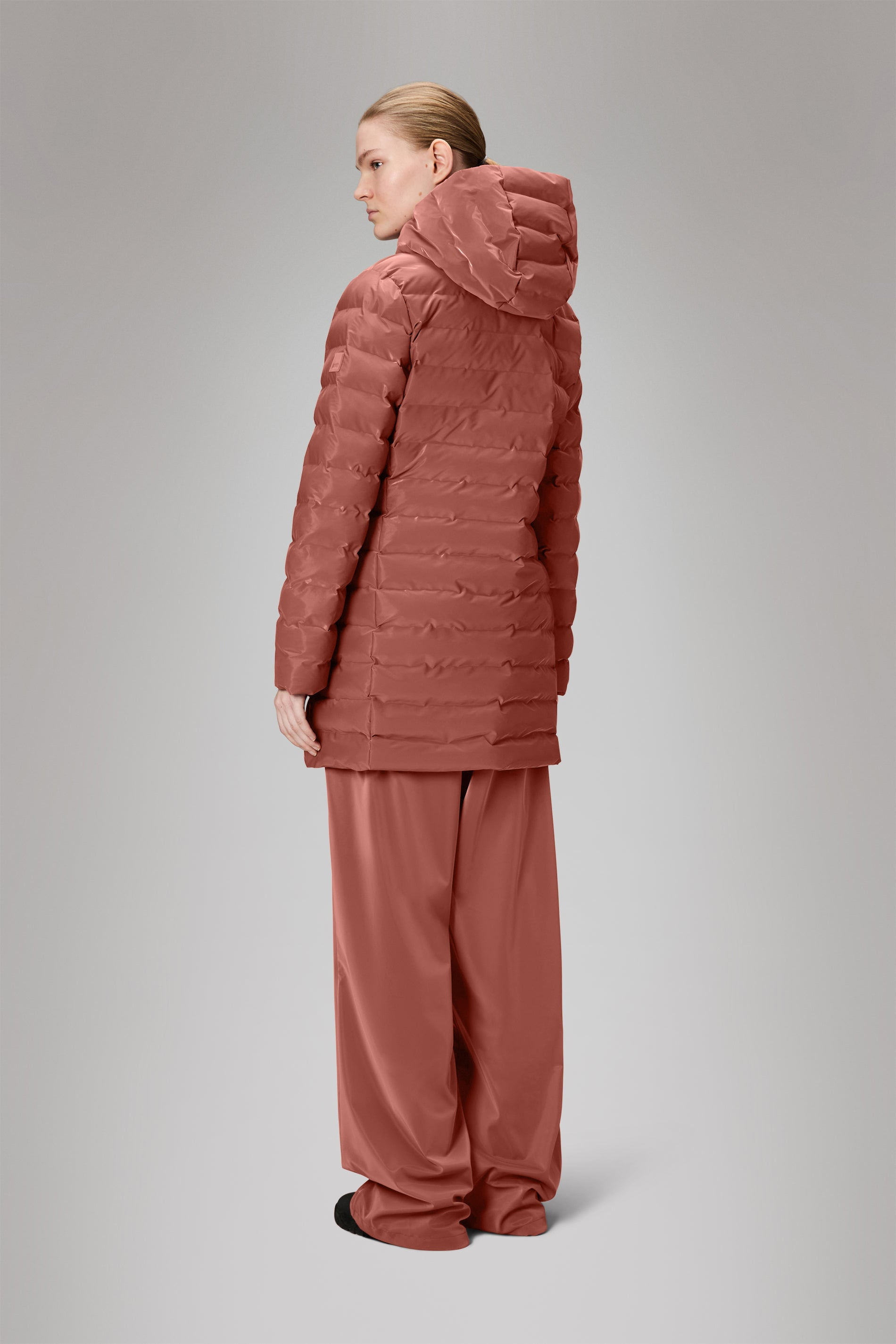 Lohja Long Puffer Curve Jacket - 3