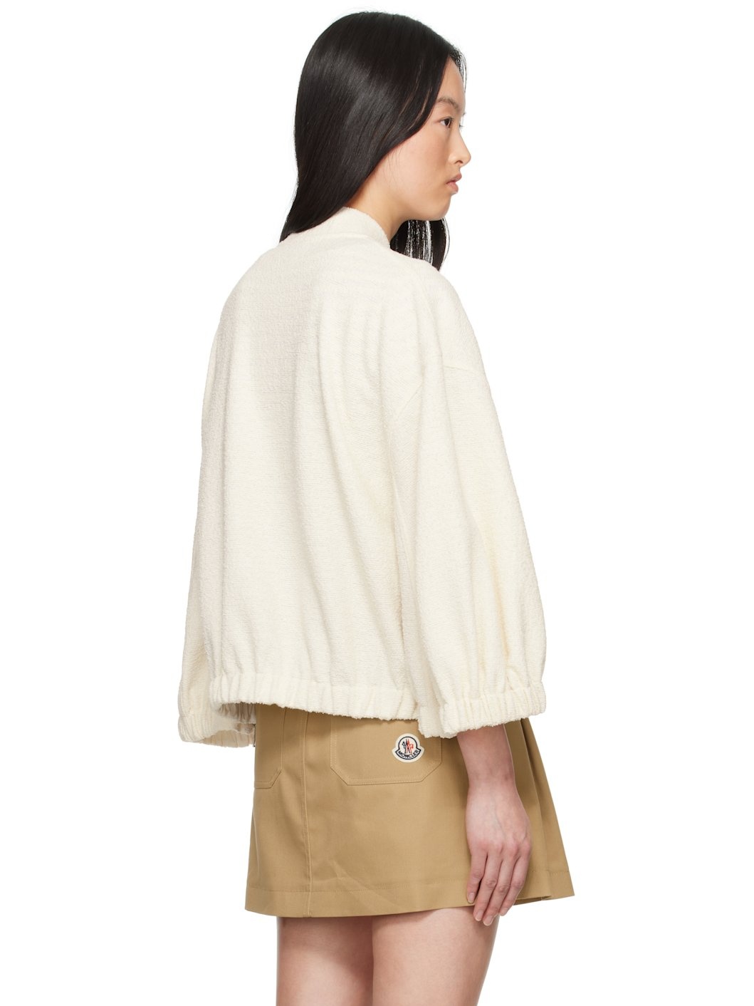 Off-White Zip Up Jacket - 3