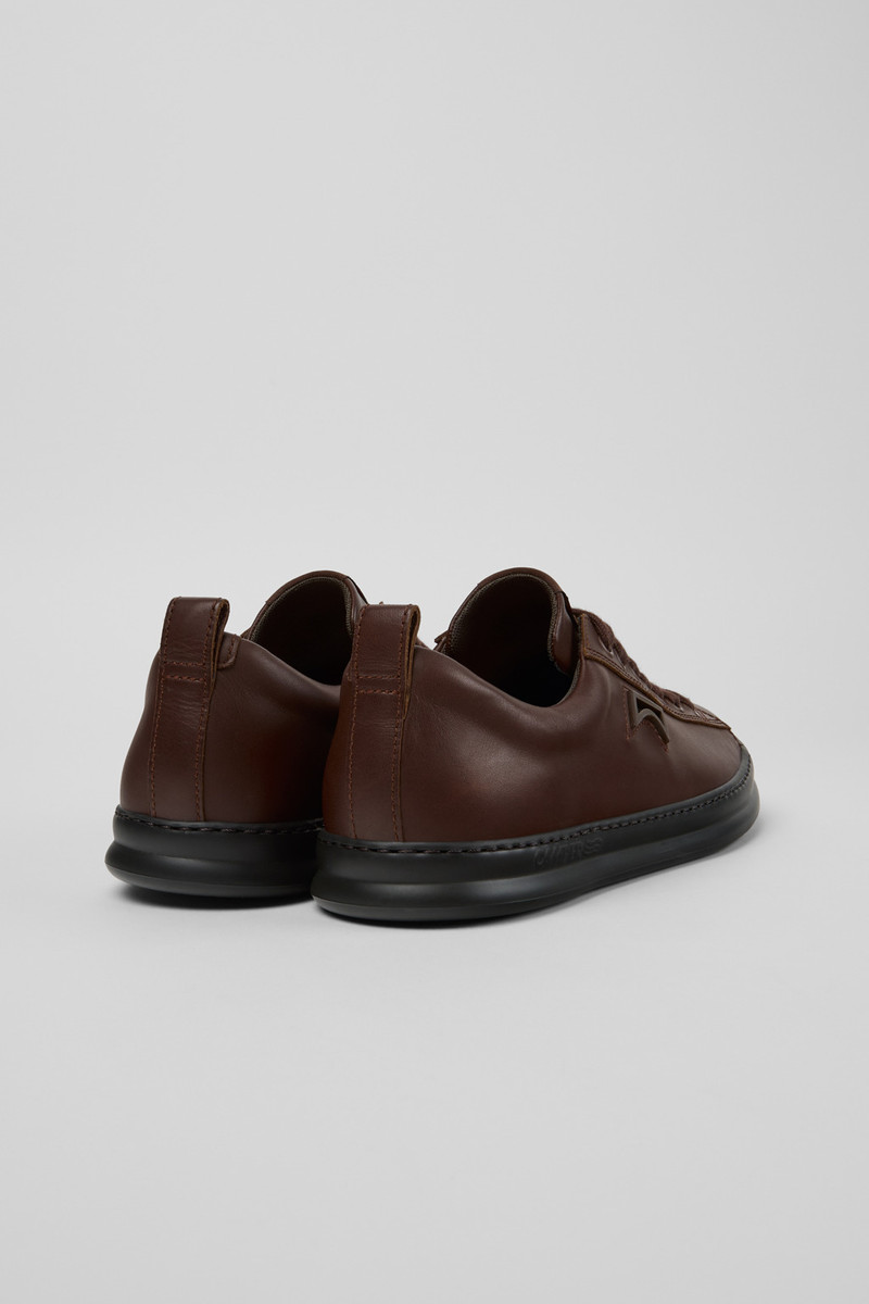 CAMPERLAB Brown Leather Sneakers for Men. outlook