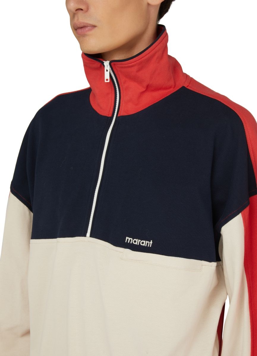 ISABEL MARANT｜LONG-SLEEVED ZIP-UP/TURTLENECK (ARIANN (S Isabel Marant Ariann turtleneck sweater | 24s | REVERSIBLE