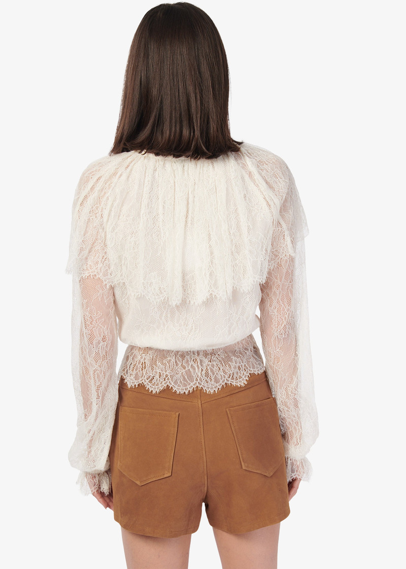 VITORIA LACE BLOUSE MACADAMIA 5