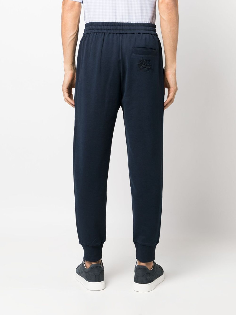 Pegaso-embroidered jersey track pants 4
