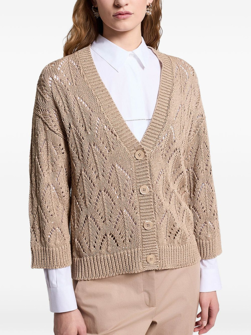 sequinned cordonet cardigan 3