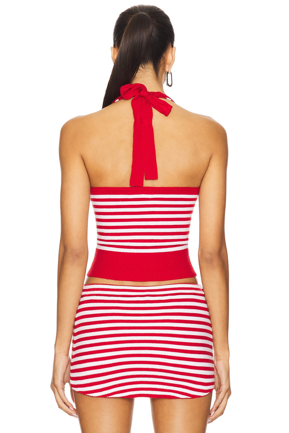 Dylan Cloud Knit Halter Top - 3