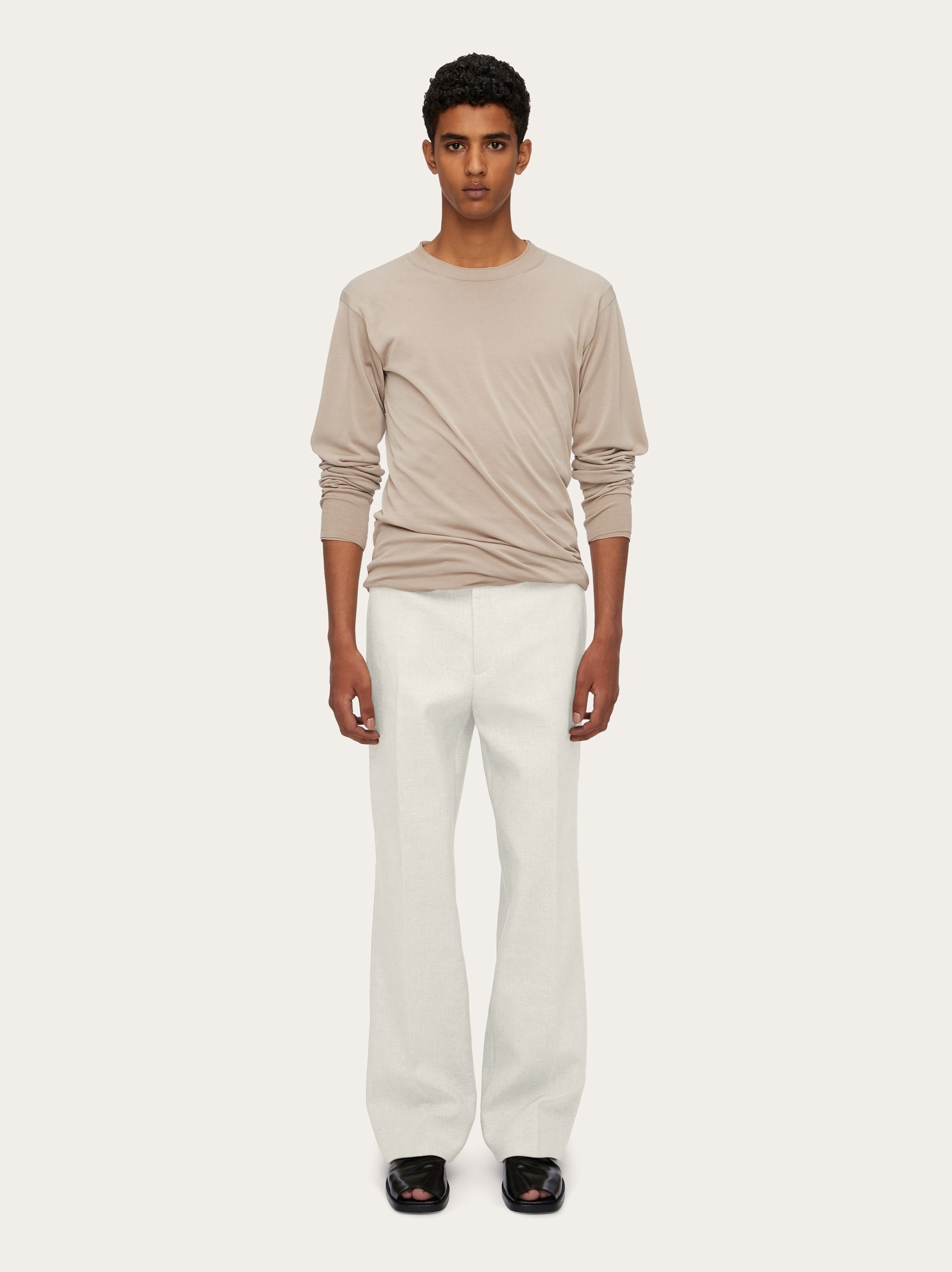 Silk and viscose tailored trouser - 5