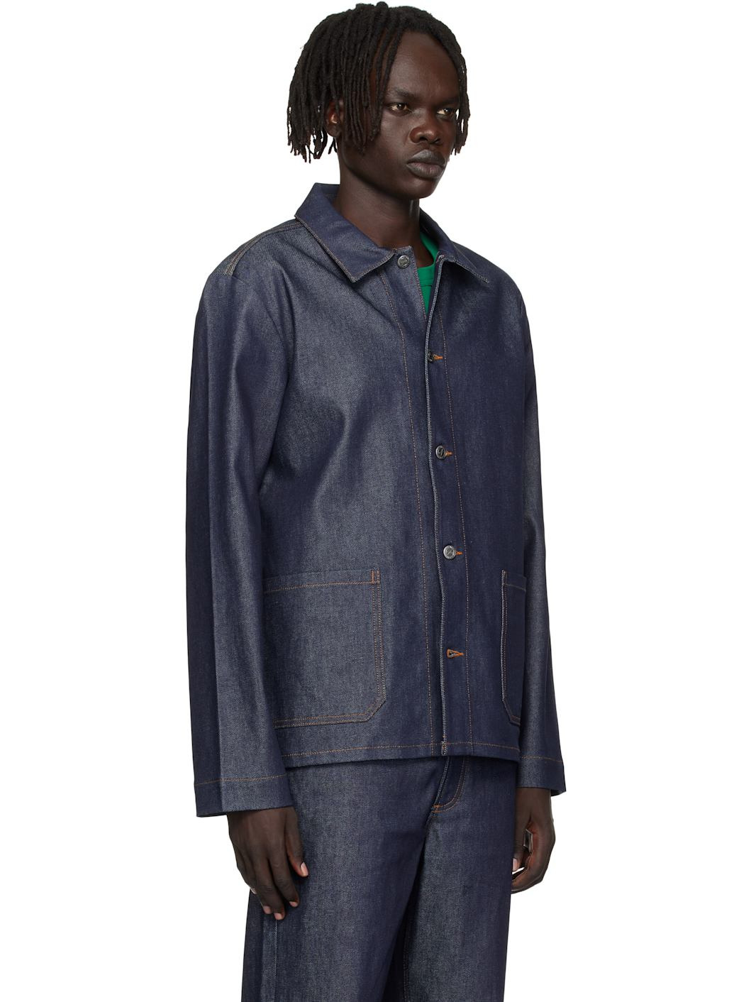 Navy Kerlouan Denim Jacket - 2