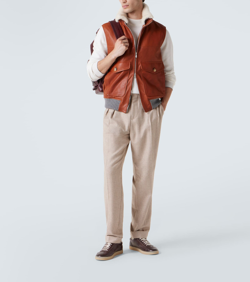 Brunello Cucinelli Leather sneakers outlook