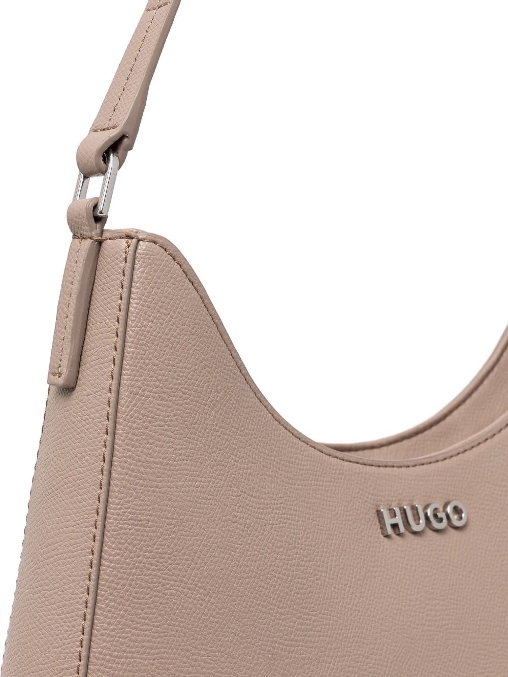 logo-lettering shoulder bag - 4