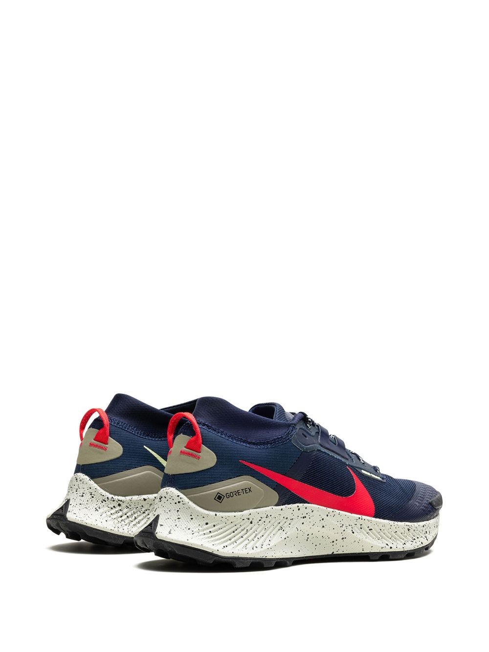 Pegasus Trail 3 GORE-TEX "Obsidian/Matte Olive/Citron Tint/Siren Red" sneakers - 3