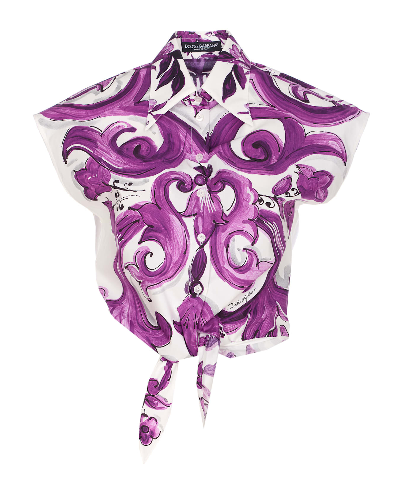 Maiolica Print Shirt - 1