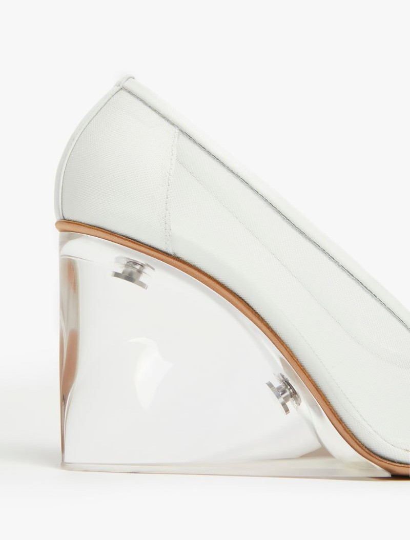 Transparent wedge pumps - RUNWAY 5