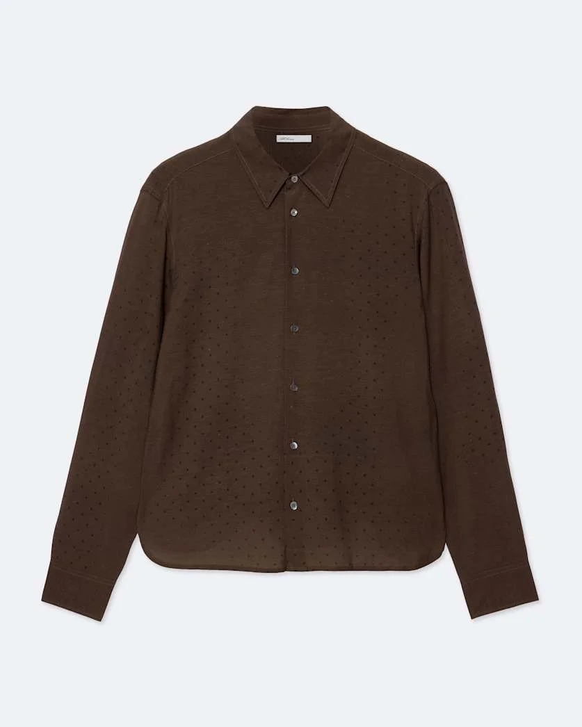 FADE POLKA-DOT SLIM-FIT SHIRT - 1